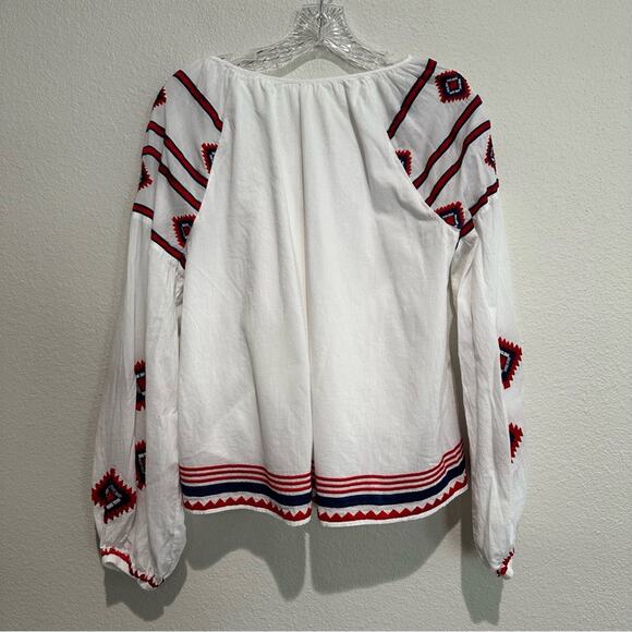 TulaRosa Top Embroidered SZ S - Picture 9 of 11